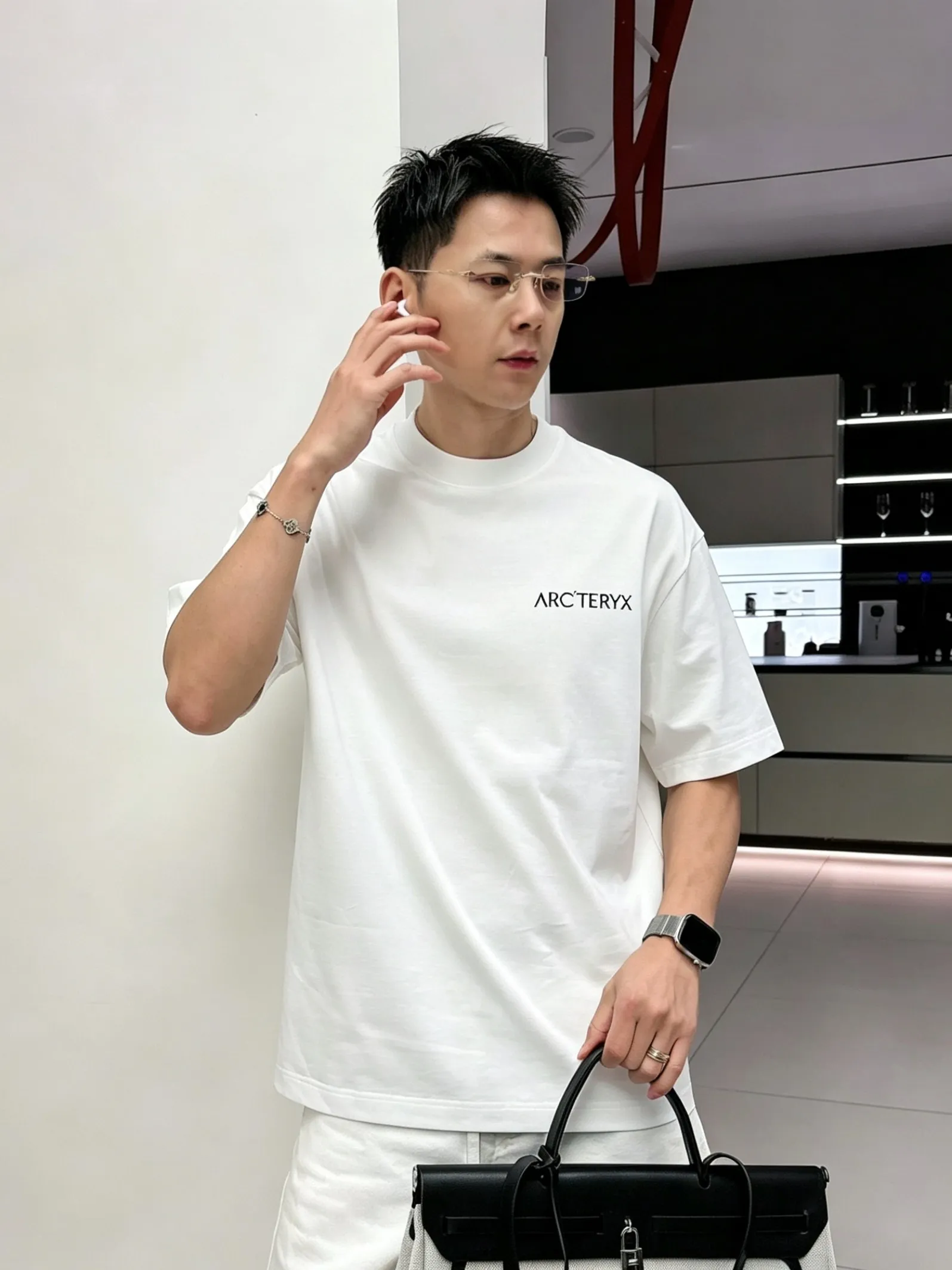 2026 New Arrival Original T Premium Quality OS Hot Sale 100% logo Factory Size：S-3XL（ ) Black White